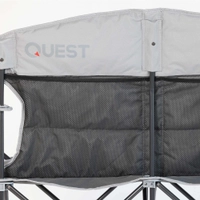 Quest Lazybones Twin Foldable Camping Arm Chair Thumbnail Quest Lazybones Twin Foldable Camping Arm Chair