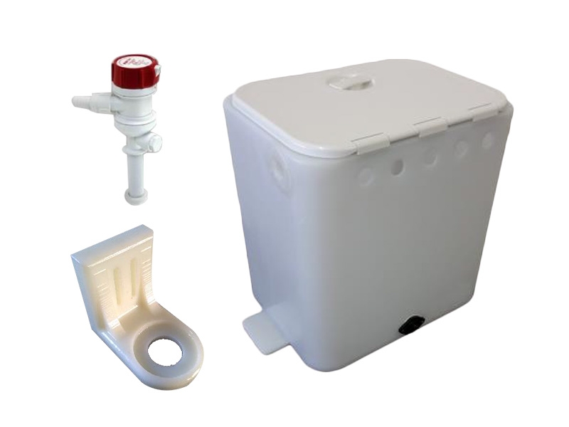 Hi-Tech 30L Live Bait Tank with 500 GPH Transom Pump Package