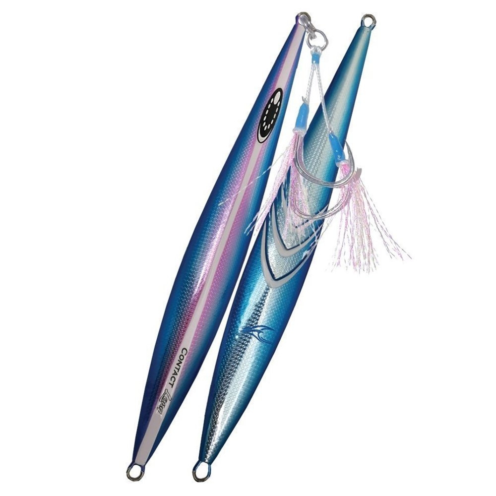 Ocean's Legacy Long Contact Rigged Jig 210g Blue Purple