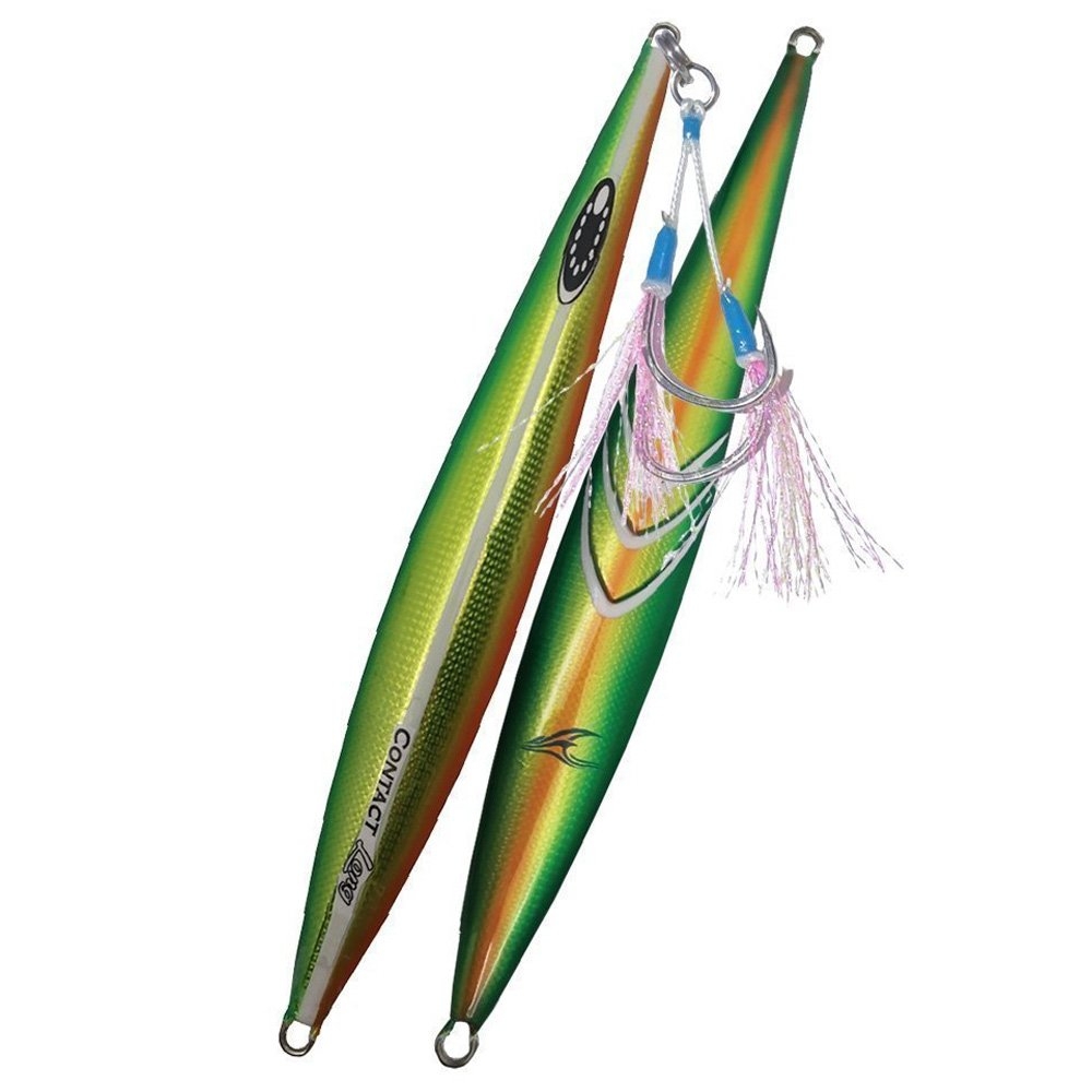 Ocean's Legacy Long Contact Rigged Jig 270g Green