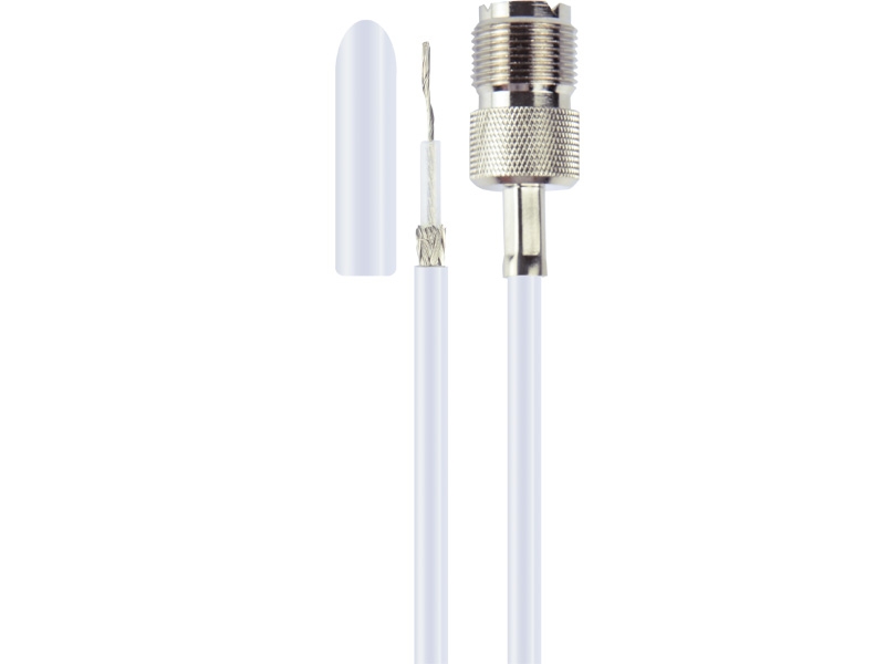 GME LE05PL Marine Antenna Extension PL259 Connector 5m