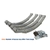 Trailparts Springs Only (Set 4) Eye-Eye Equalising Suspension 535mm 4L 2000kg/4 Zinctech