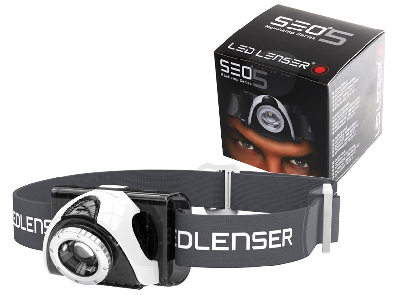 Ledlenser SEO5 Headlamp 180lm Grey