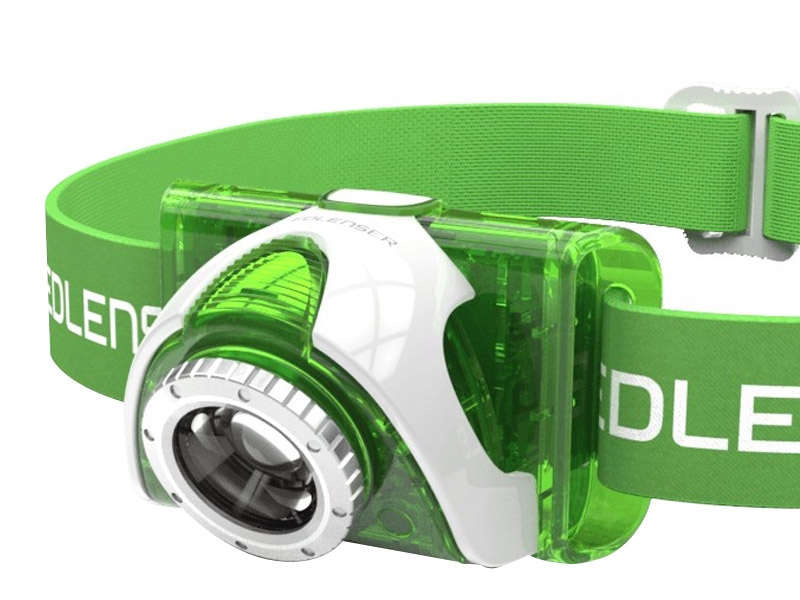 Ledlenser SEO3 Headlamp 100lm Green