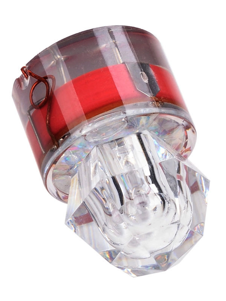 Precision Angling Underwater Diamond LED Strobe Light Red Precision Angling Underwater Diamond LED Strobe Light Red