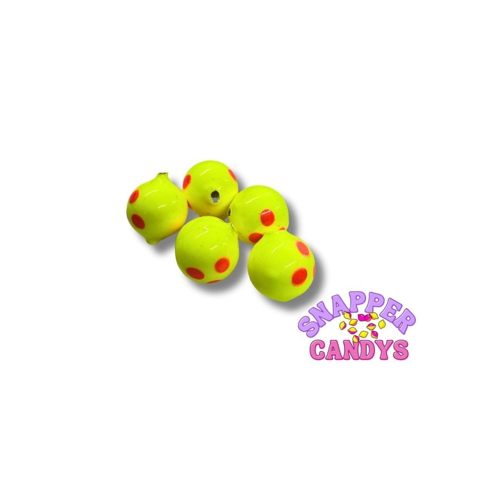 Snapper Candy Lemon Zing UV Beads 5 Pack