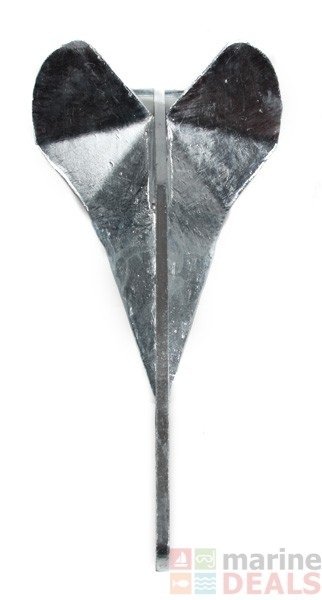 Lewmar Galvanised Delta Anchor 6kg for boats up to 9m
