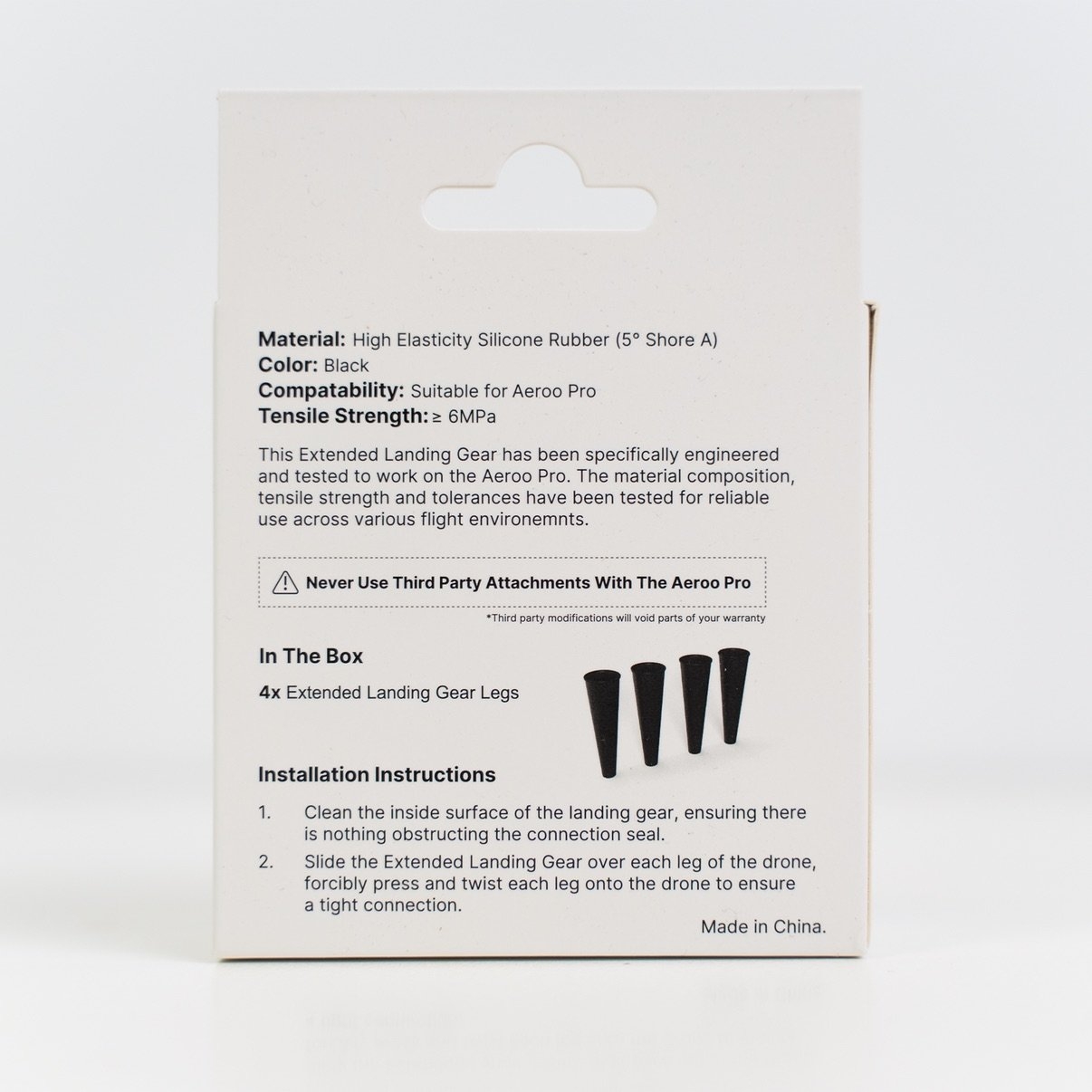 Aeroo Pro Extended Landing Gear Set of 4