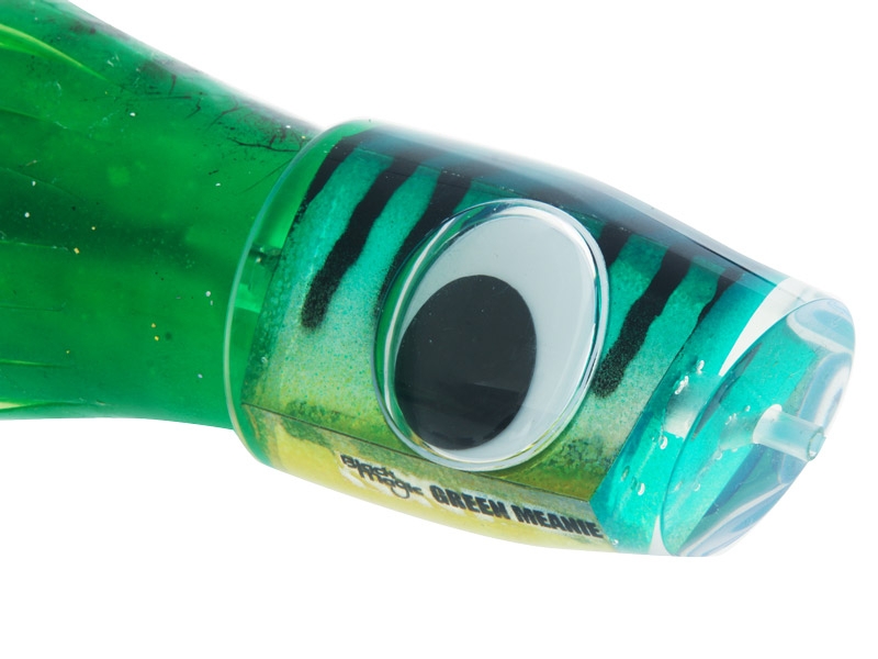 Black Magic Green Meanie Tuna Lure 390mm- Double Rigged