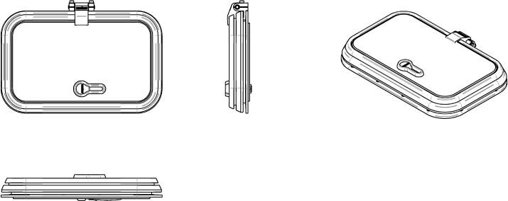 VETUS Libero Ventilation Hatch 3419 Radius 32mm