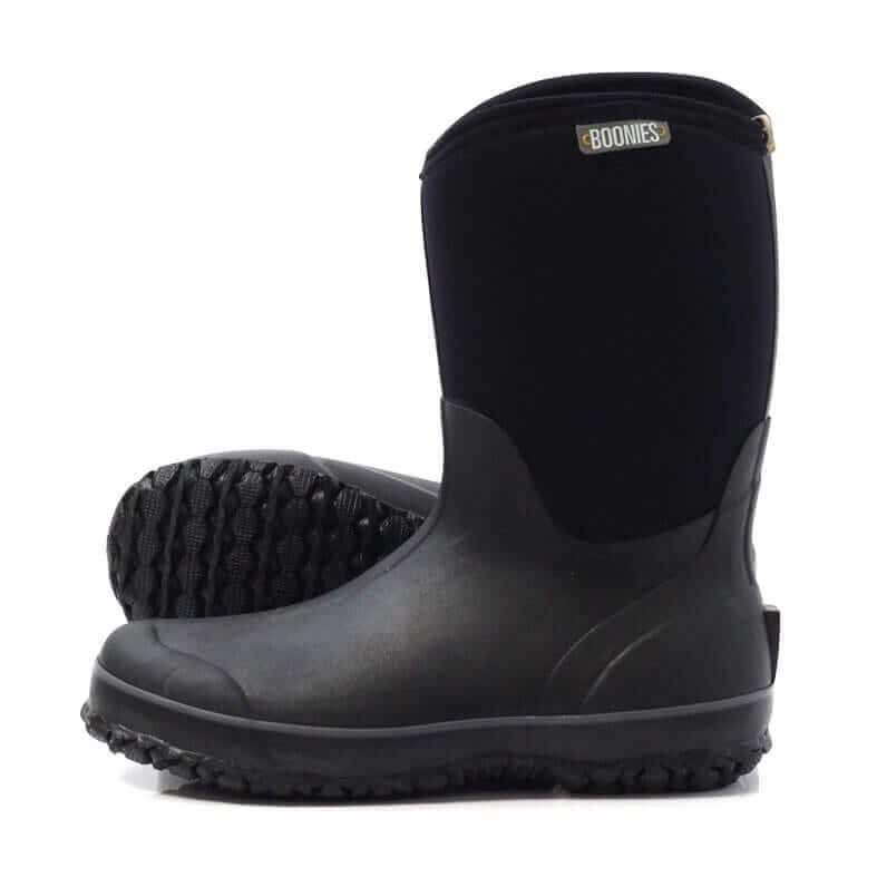 Boonies Lifestyler Womens Mid Gumboots Black