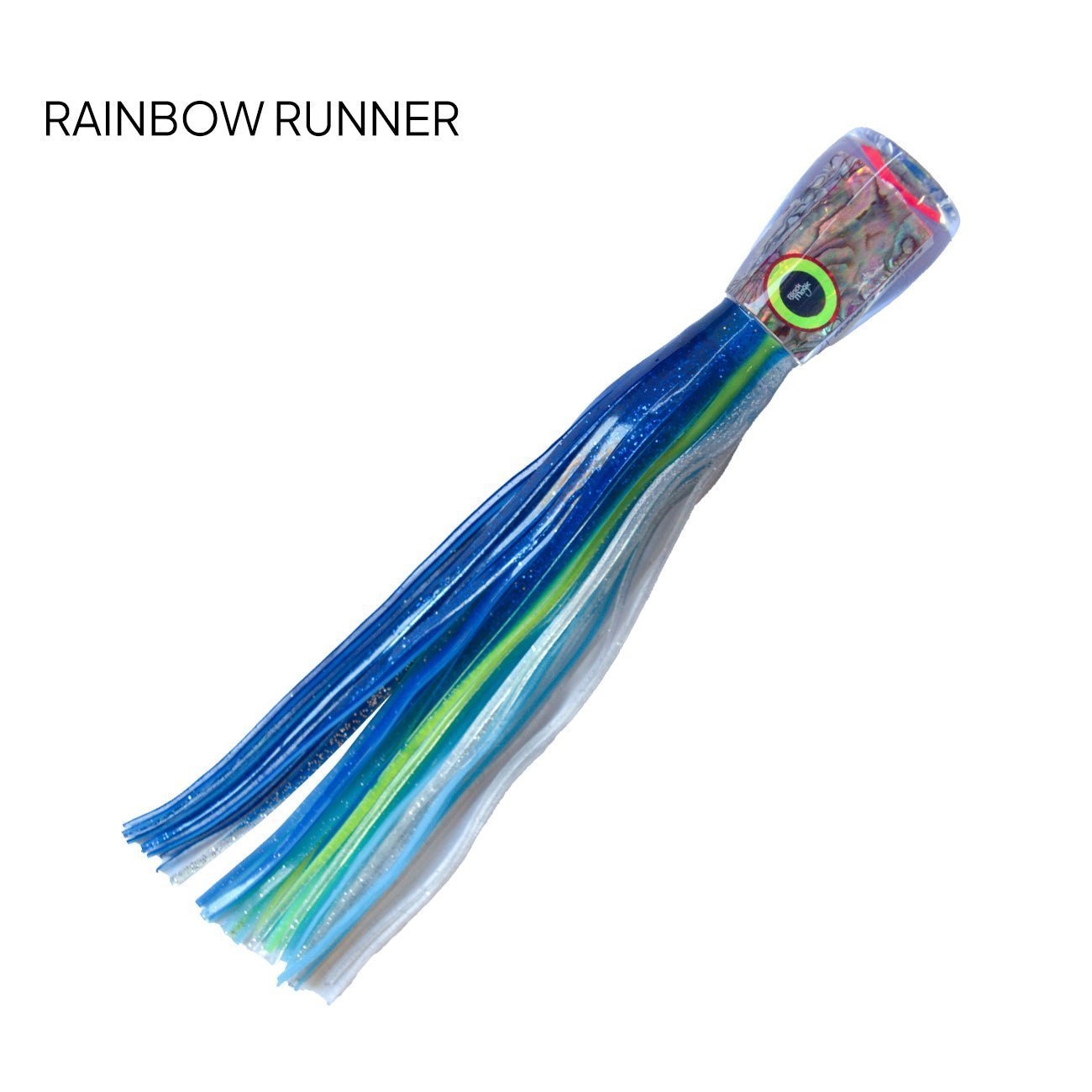 Black Magic Liquid Lunch XT Tuna Lure 240mm Single Rigged Rainbow Runner