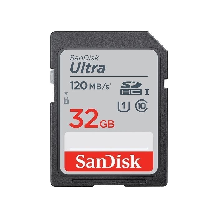 SanDisk Ultra SDHC C10 UHS-I 120MB/S Memory Card 32GB