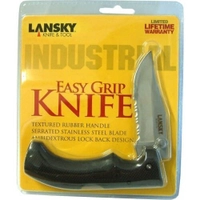 Lansky EasyGrip Pocket Knife with Sheath 10cm Thumbnail Lansky EasyGrip Pocket Knife with Sheath 10cm
