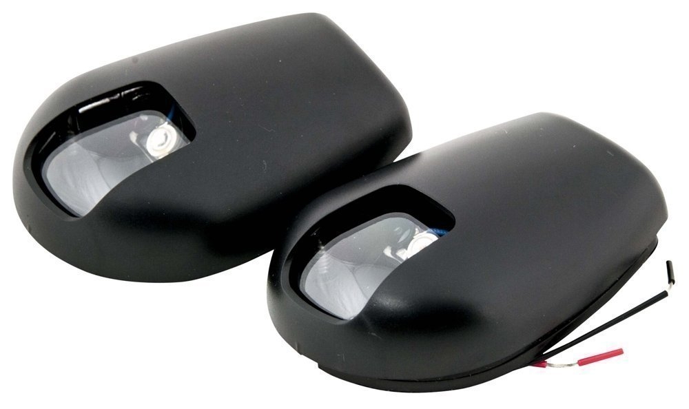 Seaworld Port and Starboard Navigation Lights Black 12V