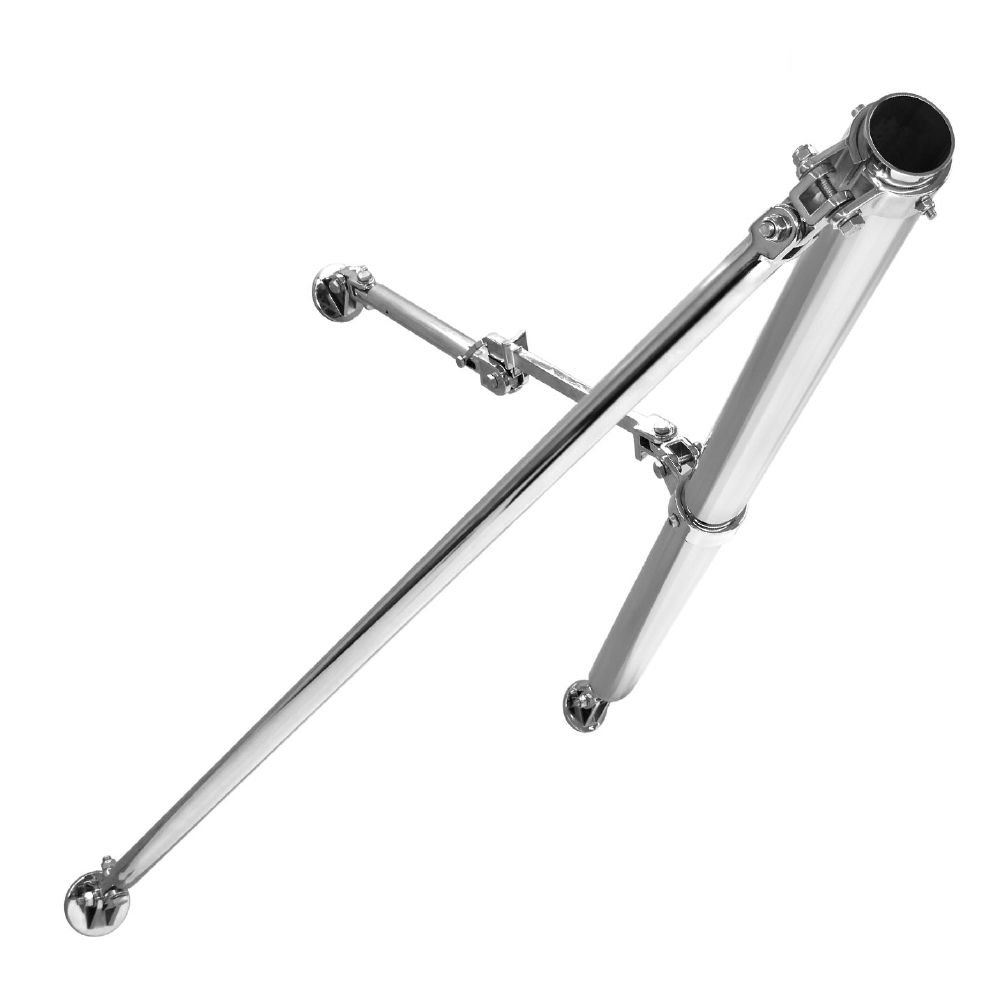Kilwell Longreach Outrigger Bases 42mm Stainless Pair