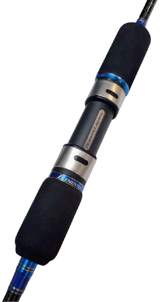 Ocean's Legacy Elementus Long Style Slow Pitch Jig Spin Rod 6ft 7in 60-300g 2pc
