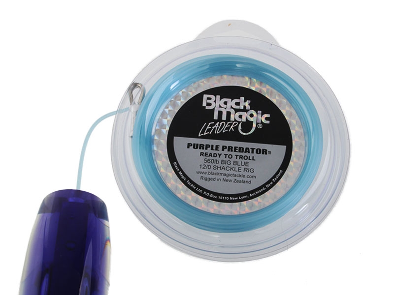 Black Magic Purple Predator Premier Lure 400mm Double Rigged