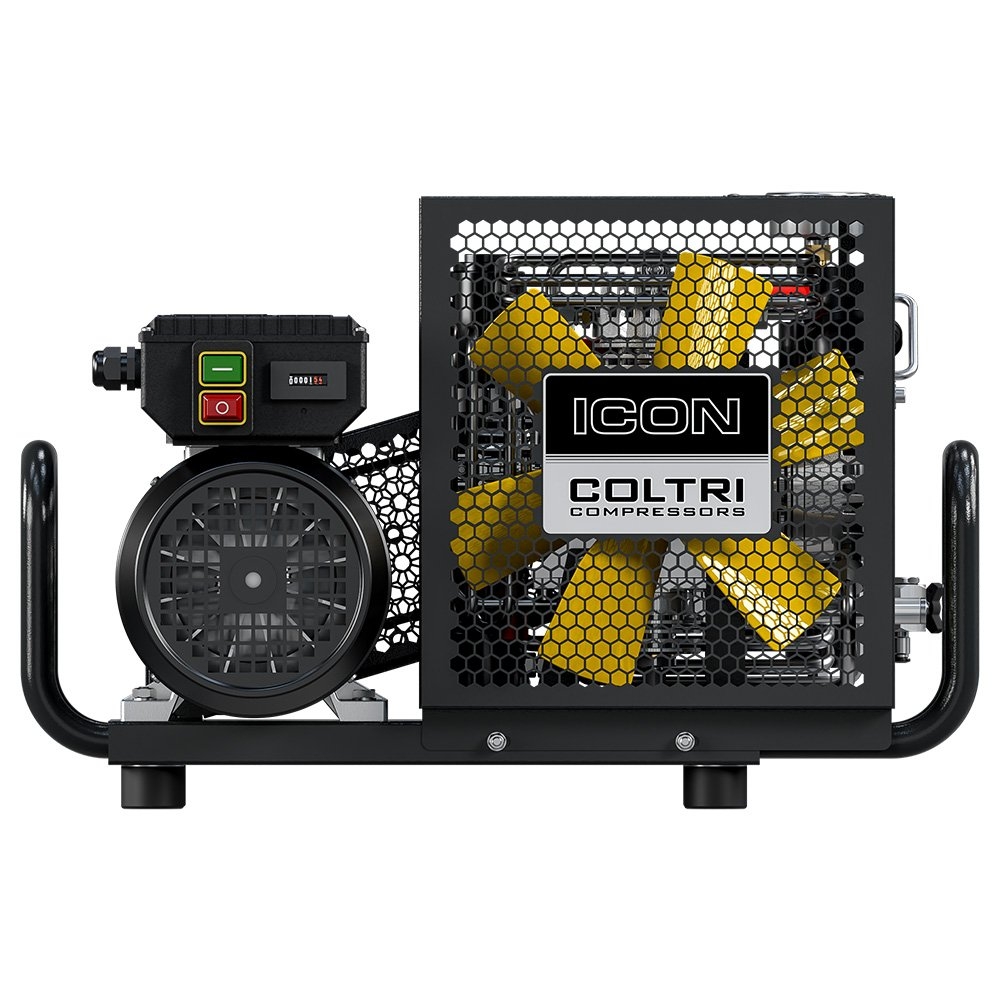 Coltri Icon LSE 100 Portable Dive Compressor with Auto-Drain and Auto-Stop 230V 50Hz