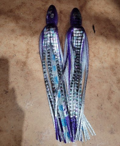 Black Magic Pursuit Jellybean Game Lure Replacement Skirt Outer