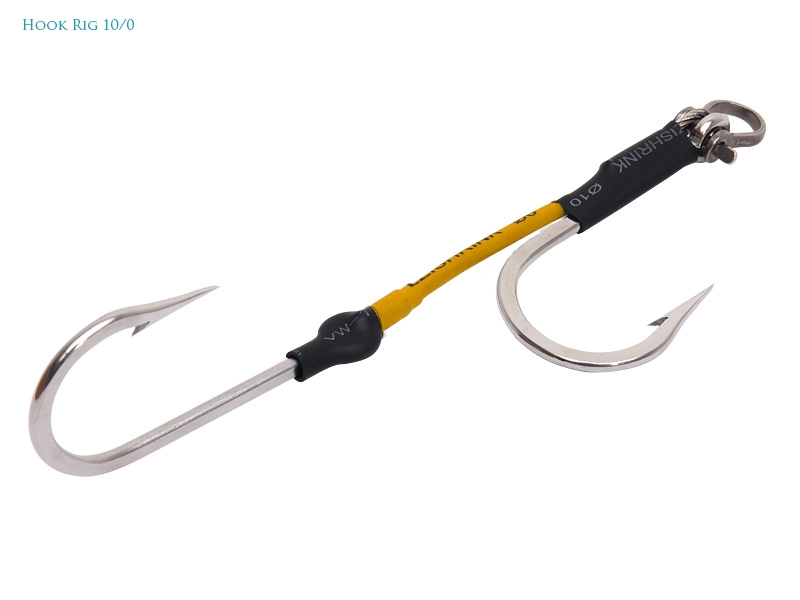 Nacsan Stainless Stiffy Twin Game Hook Rig