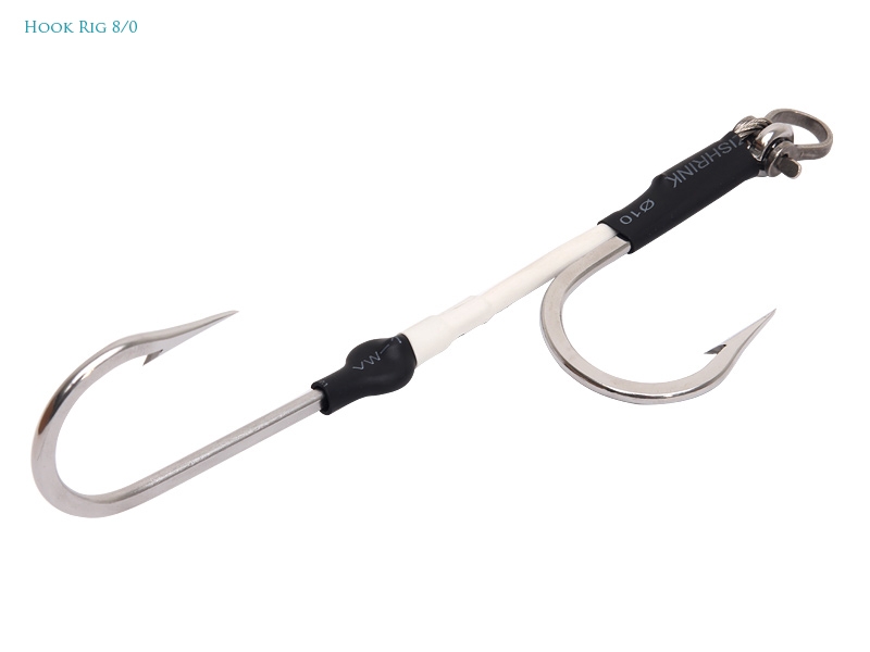 Nacsan Stainless Stiffy Twin Game Hook Rig