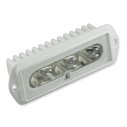 Lumitec Capri LT Flush Mount Floodlight with White Housing