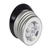 Lumitec Zephyr LED White Deck Light with Brushed Black Housing