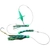 Pakula No Brainer Rigged Daisy Chain Size 25 Lumo Green