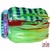 Pakula Paua Hothead Med Sprocket Game Lure 286mm Grasshopper Lumo