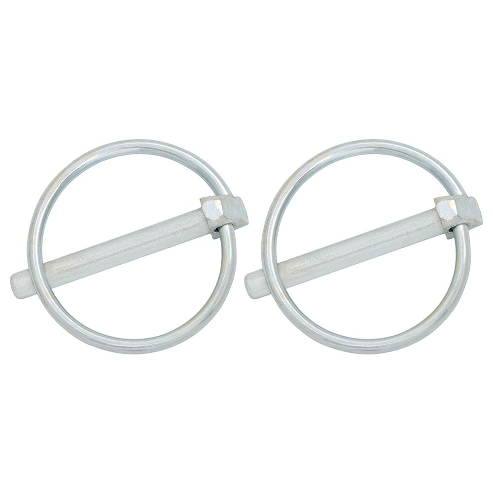 Trojan Zinc Trailer Lynch Pins Pair 6mm