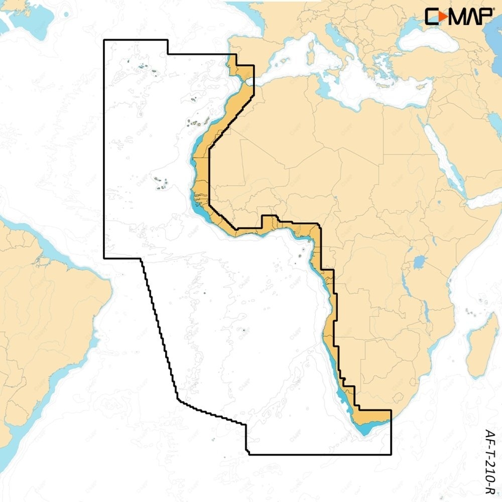 C-Map REVEAL X Chart Card West Africa