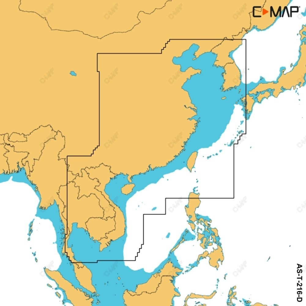 C-Map Discover X Chart Card China / Taiwan / Thai Gulf / Vietnam