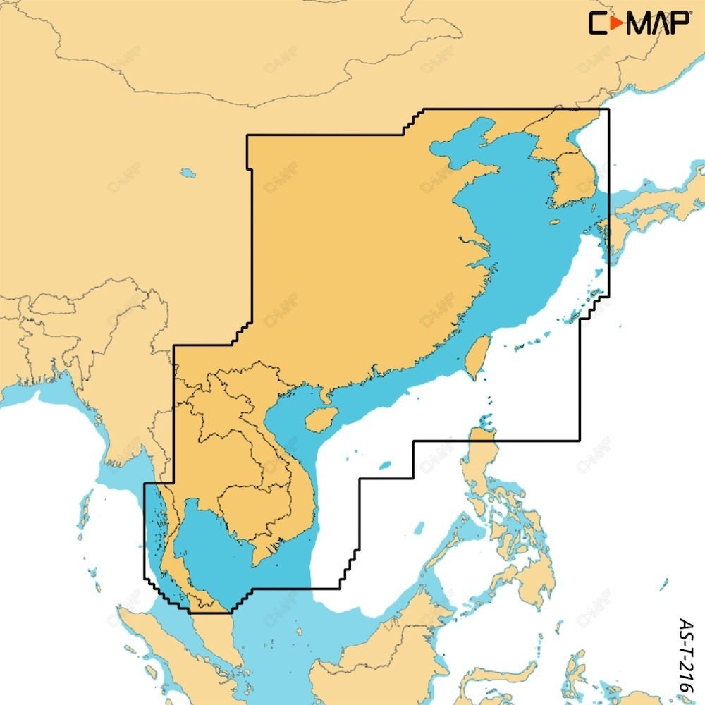 C-Map Discover X Chart Card China / Taiwan / Thai Gulf / Vietnam