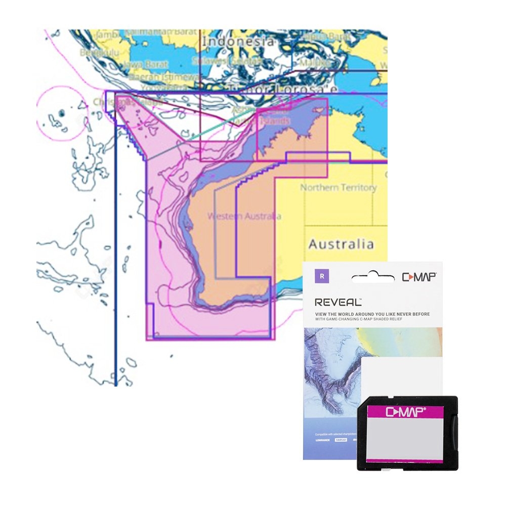 C-MAP Reveal Chart Card Darwin to Esperance SD/MSD
