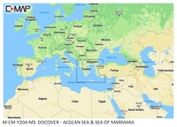 C-MAP DISCOVER M-EM-Y204-MS Chart Card Aegean Sea and Sea of Marmara Thumbnail C-MAP DISCOVER M-EM-Y204-MS Chart Card Aegean Sea and Sea of Marmara