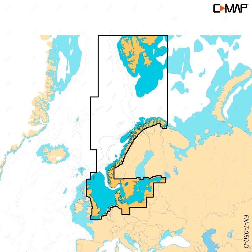 C-Map Discover X Chart Card North and Central Europe