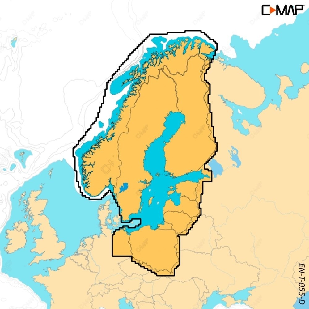C-Map Discover X Chart Card Sweden / Norway / Finland and Baltic Sea