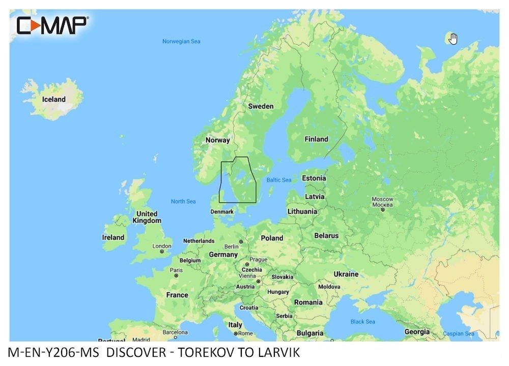 C-Map Discover Chart Card Torekov / Larvik