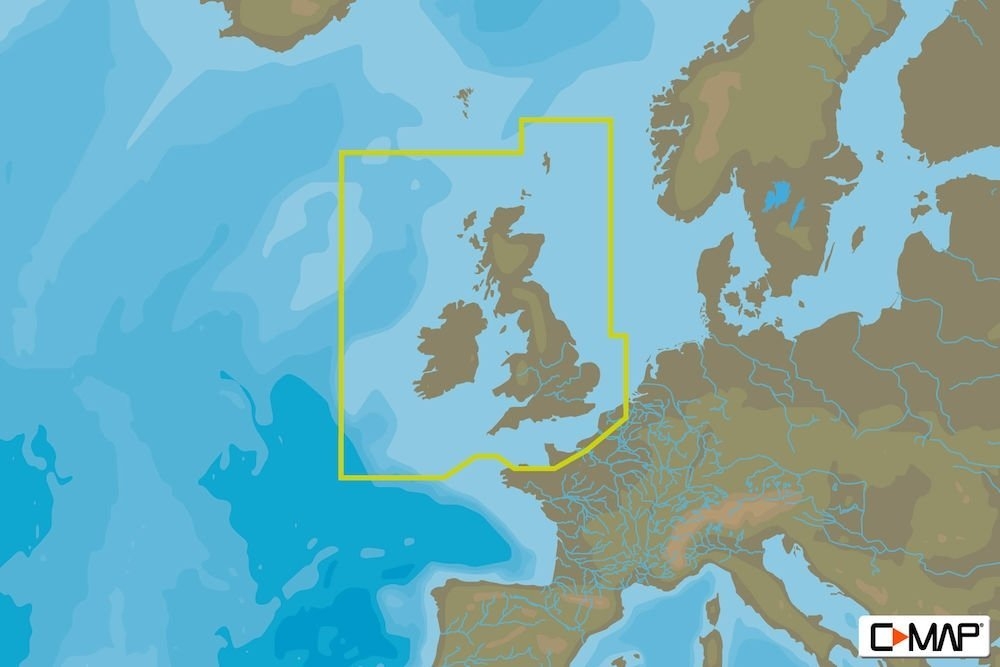 C-Map 4D Chart Card UK / Ireland and The Channel