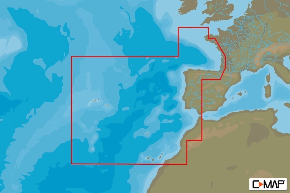 C-Map 4D Chart Card West European Coasts