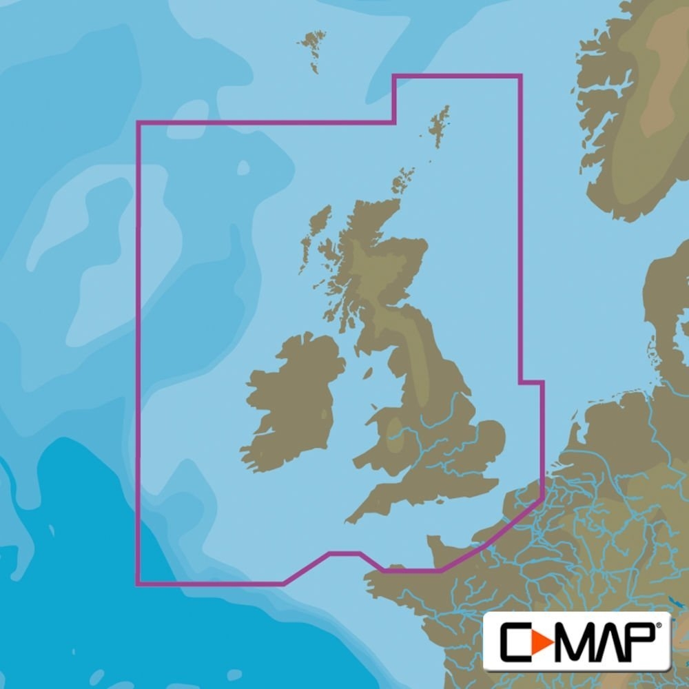 C-Map MAX MegaWide UK / Ireland and The Channel