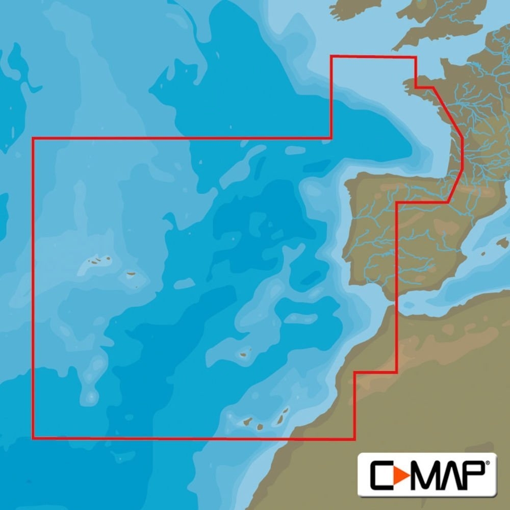 C-Map MAX MegaWide West European Coasts