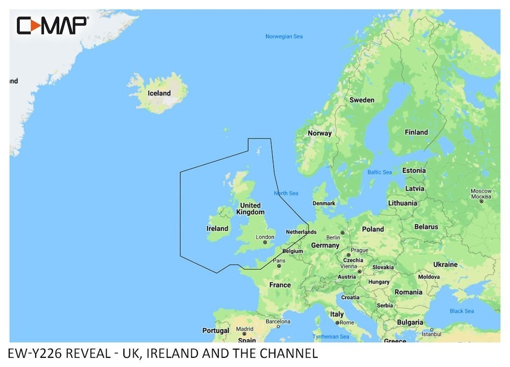 C-Map REVEAL Chart Card United Kingdom