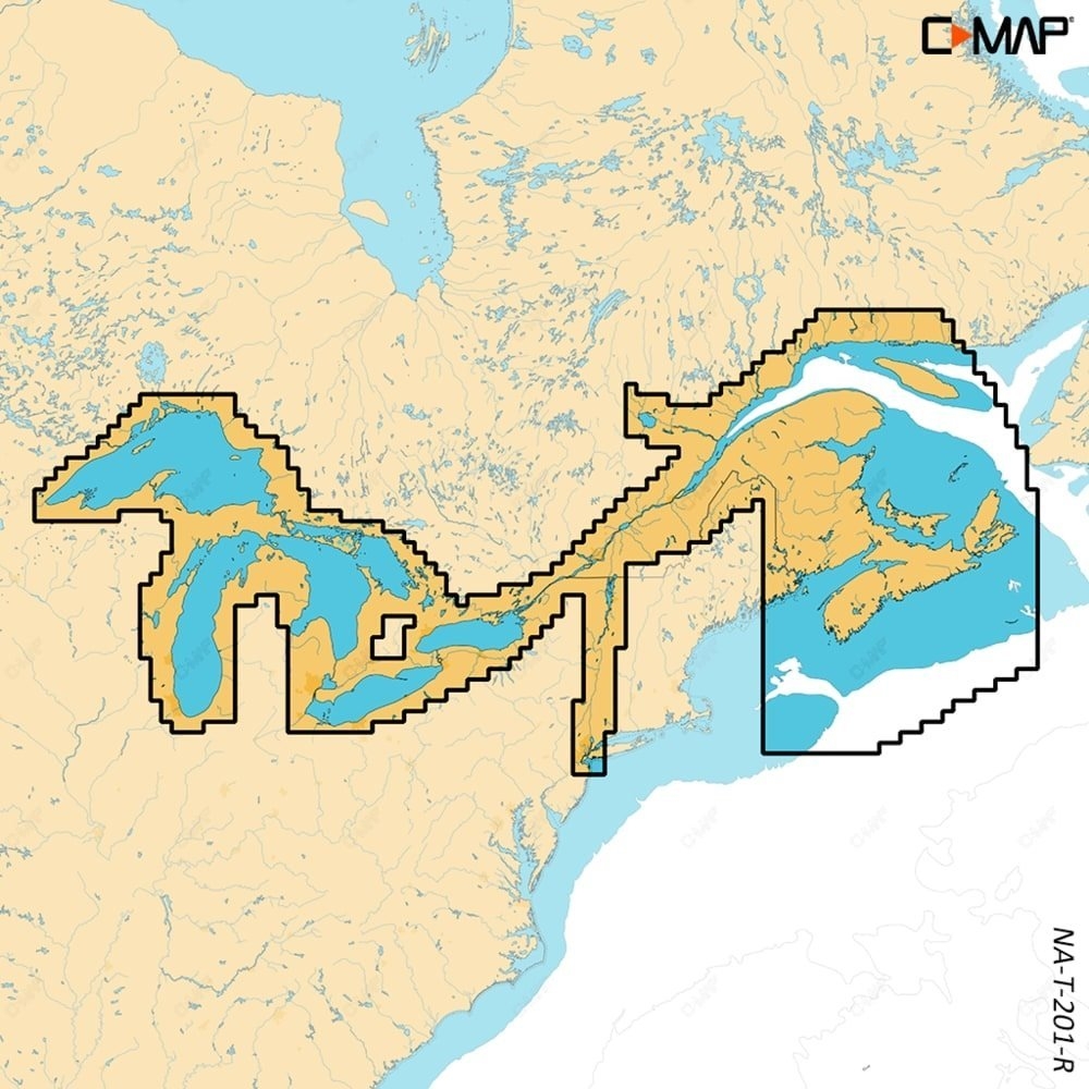 C-Map REVEAL X Chart Card Great Lakes