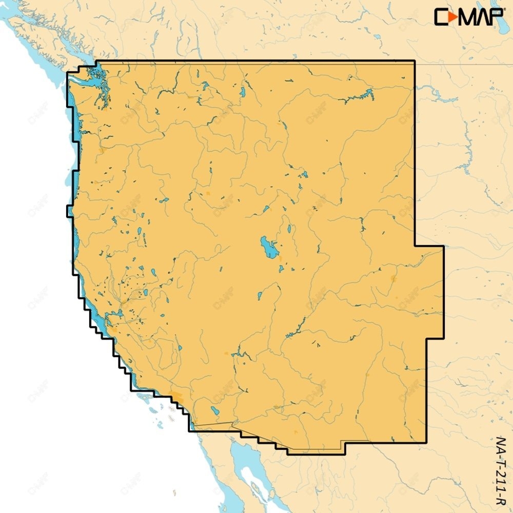 C-Map REVEAL X Chart Card US Lakes - North West