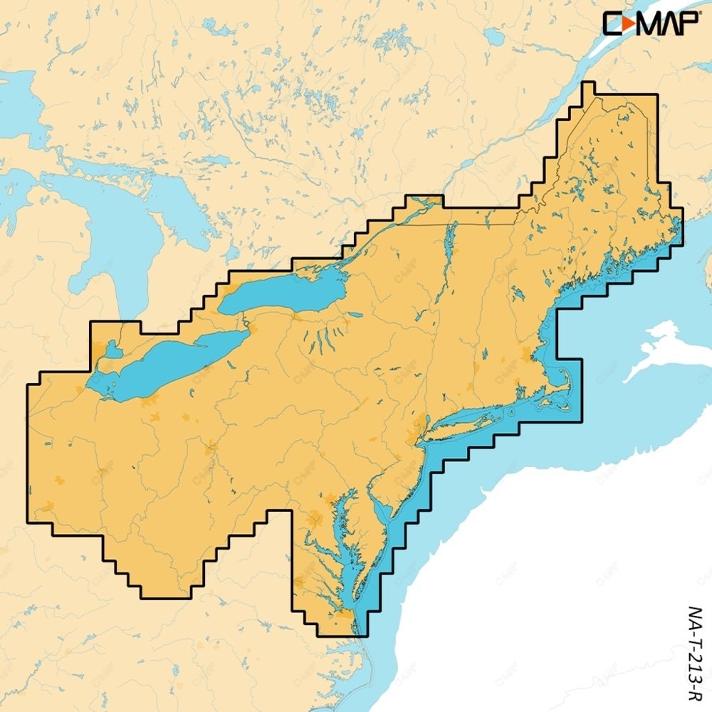 C-Map REVEAL X Chart Card US Lakes - North East