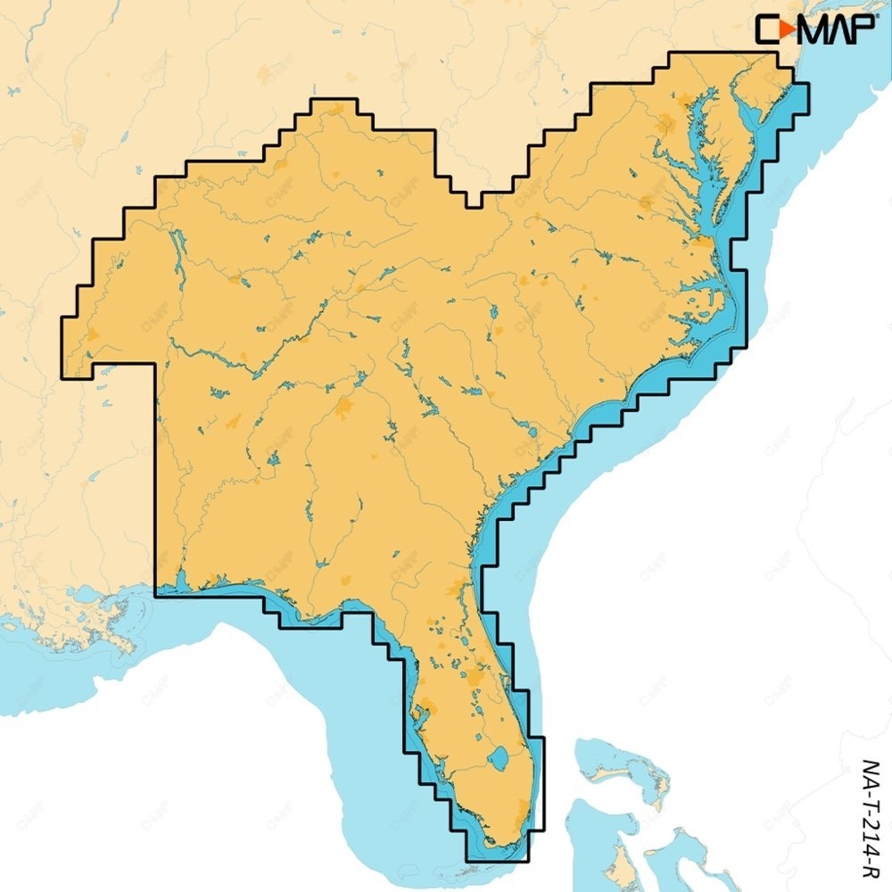C-Map REVEAL X Chart Card US Lakes - South East