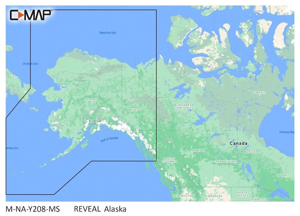 C-Map REVEAL Chart Card Alaska