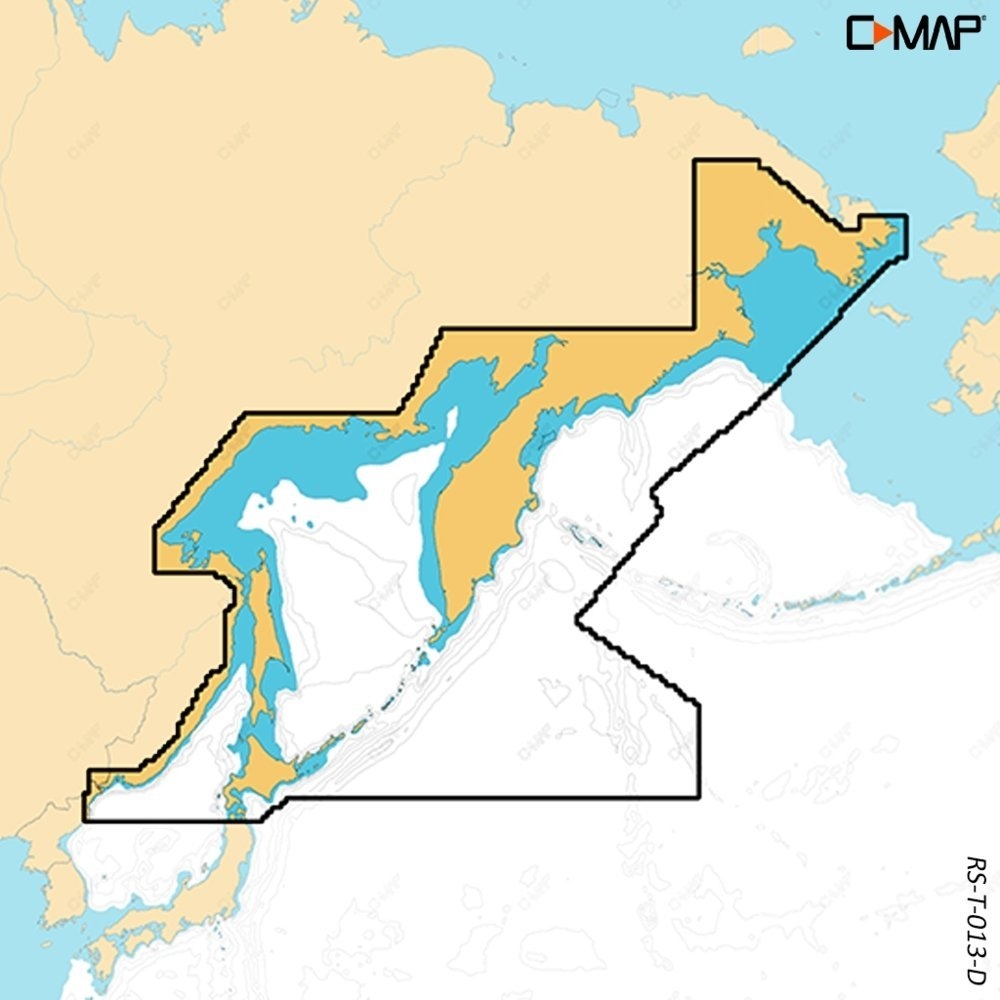 C-Map Discover X Chart Card Kamchatka Peninsula and Kuril Islands